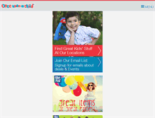 Tablet Screenshot of onceuponachildfortmyers.com